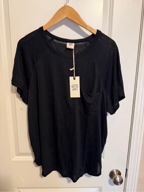 Good Hart by Matilda Jane Black Short-Sleeve Pocket Tee NWT
